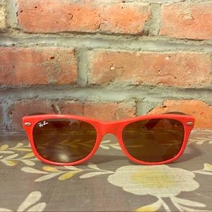 Red and Tortoise RayBan Sunglasses