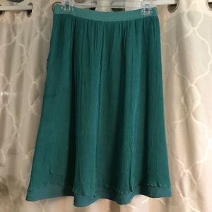 JCrew rayon/silk blend ballerina skirt
