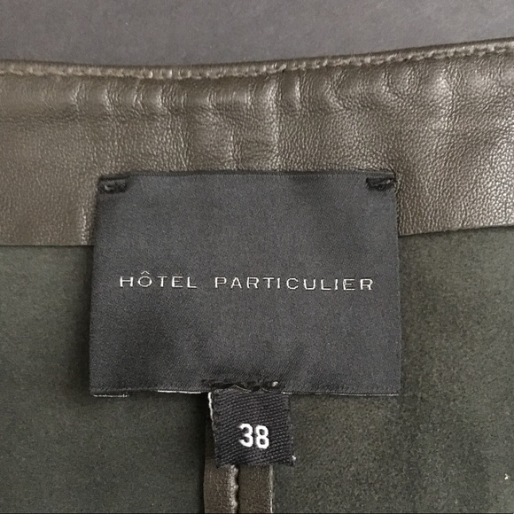 LEATHER MINI SKIRT - Picture 3 of 3