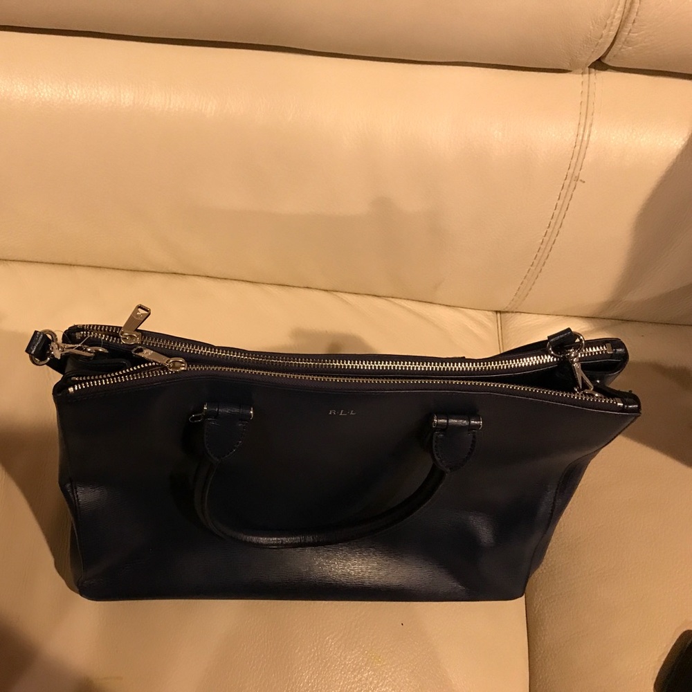 Ralph Lauren Newbury Leather Tote