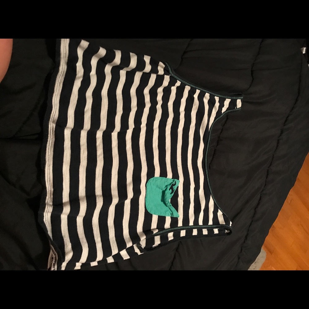 Hollister Striped Crop top