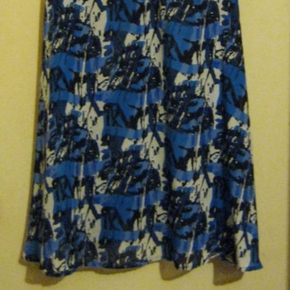 NWOT Blue Print V-Neck Short Sleeve Maxi Dress 12 - Picture 3 of 3