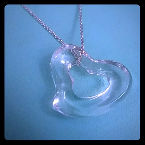 💘💘T & CO.🌟ELSA PERETTI'S "CRYSTAL HEART" - Picture 1 of 3