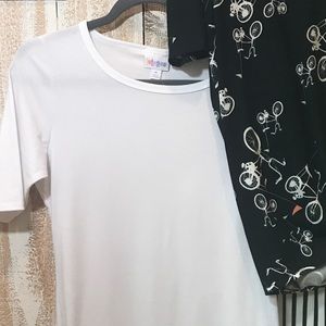 Lularoe ALL WHITE unicorn lularoe julia M