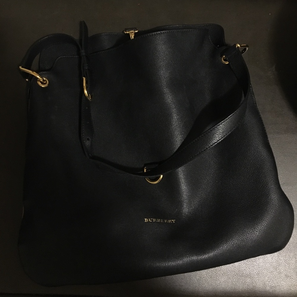 Black Burberry bag