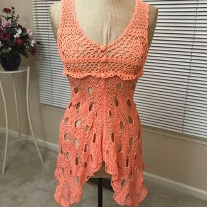 Open Weave tunic top.