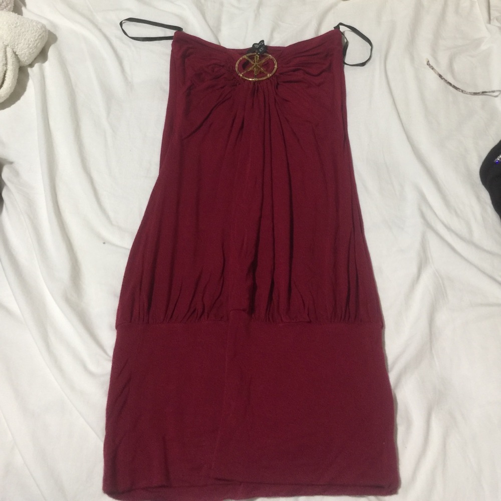Sky Wine Dress