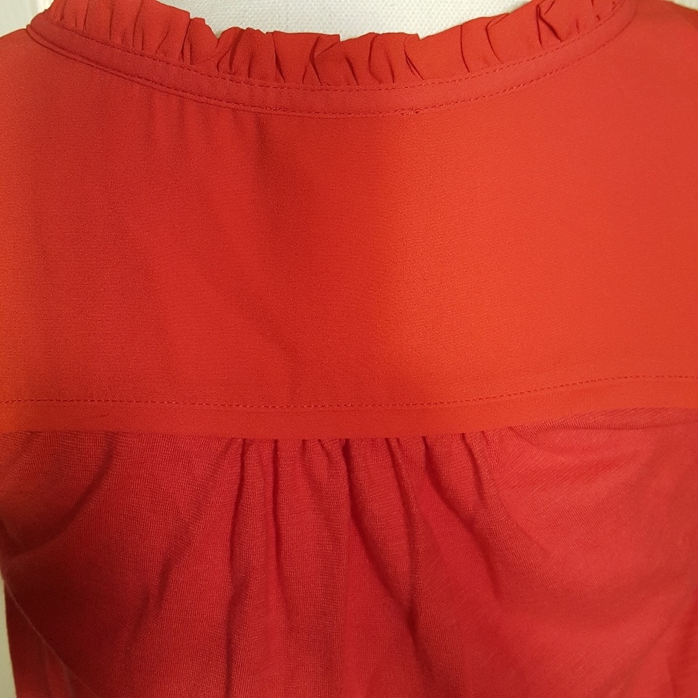 Meadow Rue Anthropologie Ruffle Tie Tank Top - Picture 7 of 8