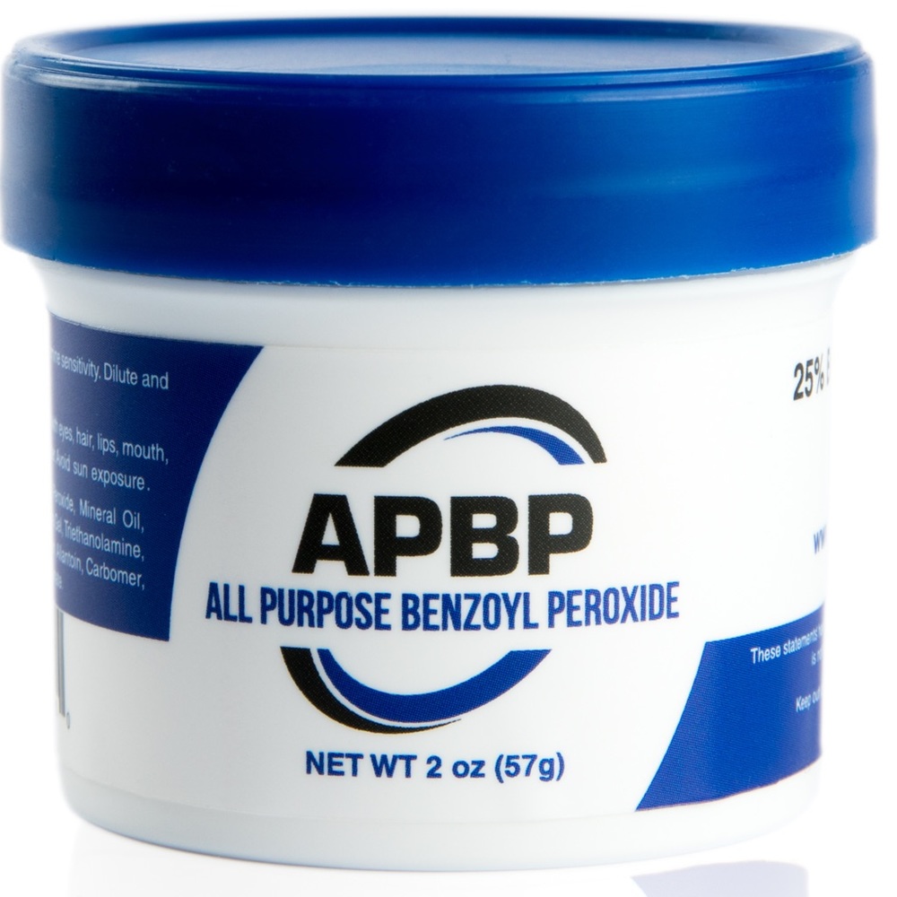 APBP All Purpose 25% Benzoyl Peroxide Cream