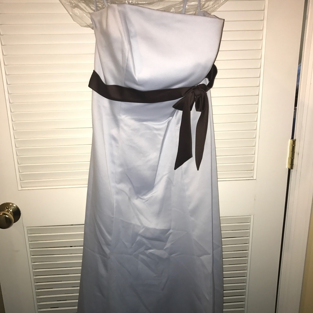 Formal baby blue dress sz 14