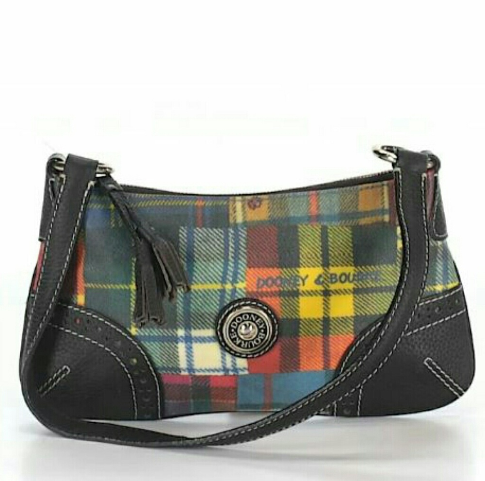 Dooney & Burke plaid handbag