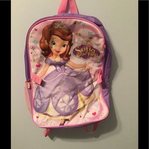 Sofia the first backpack