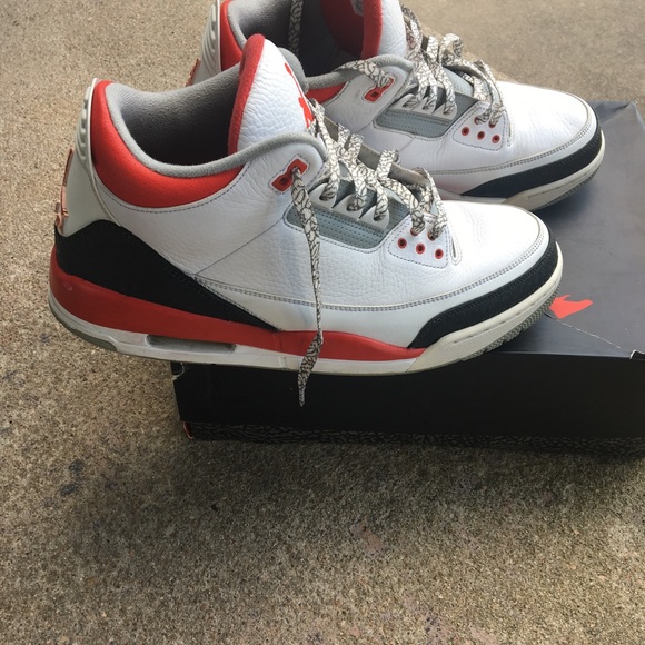 Jordan Other - Air Jordan 3 Fire Red Size 13