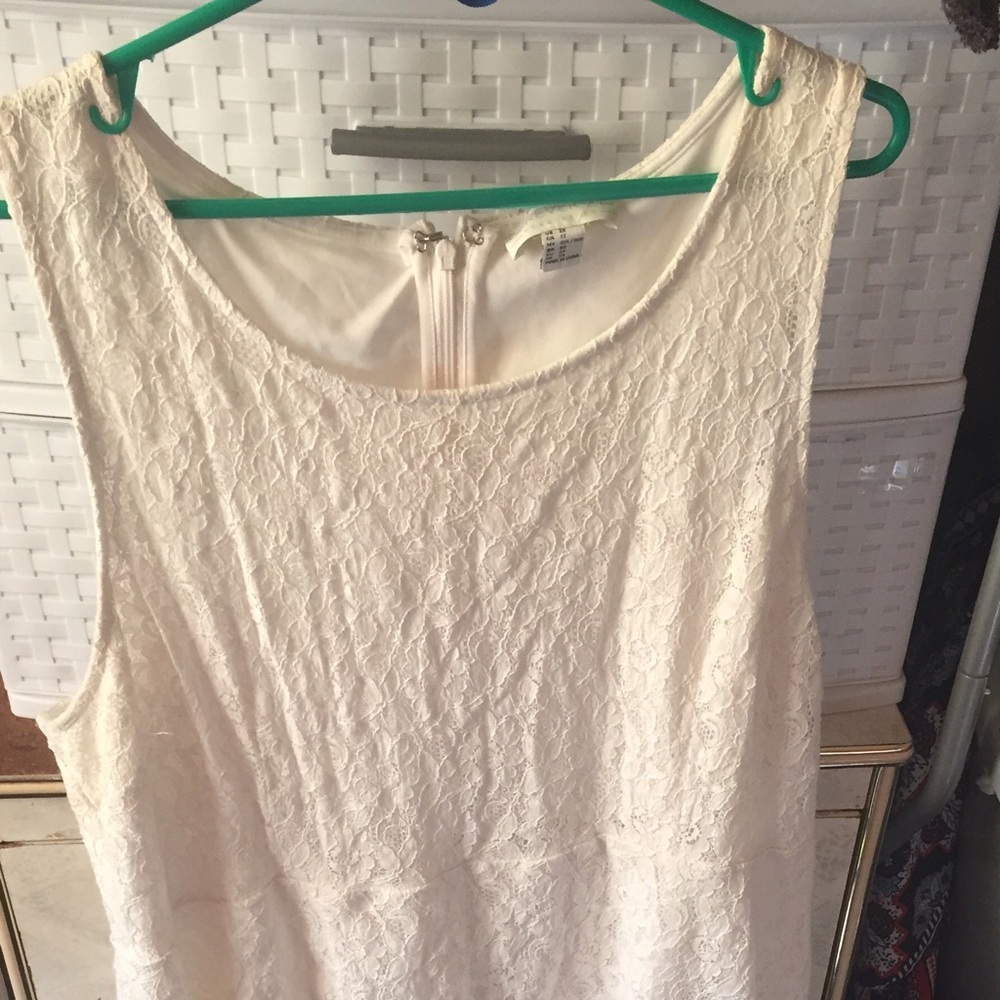 White Lace dress forever 21 3x