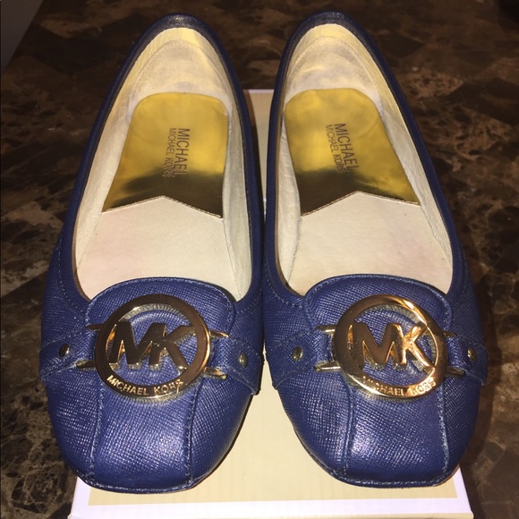 Michael Kors Shoes - MK  Michael Kors Fulton Moccasins Navy Size 7