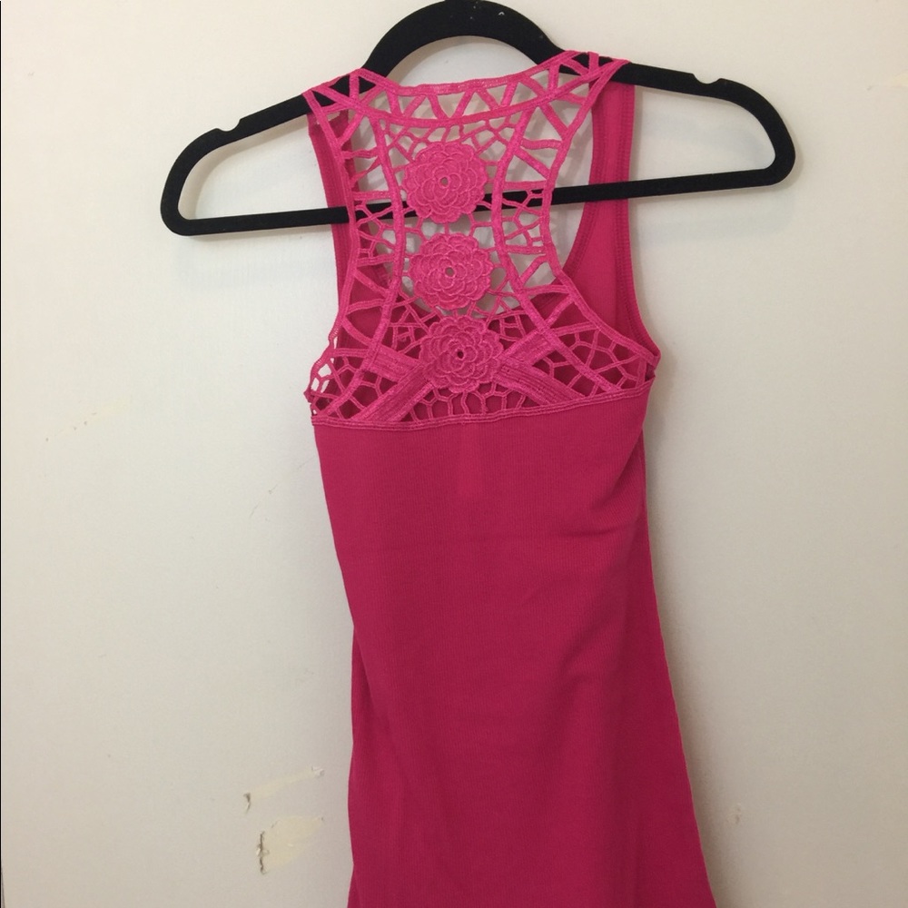 Fuchsia Tank Top - Picture 3 of 3