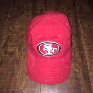 New Era Red SF 49er Hat