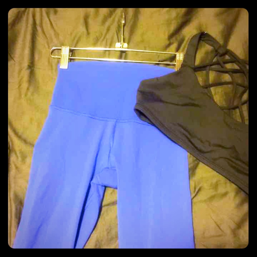Lululemon high times size 2 Royal blue