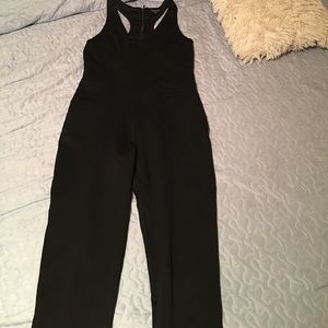 Bebe black jumpsuit