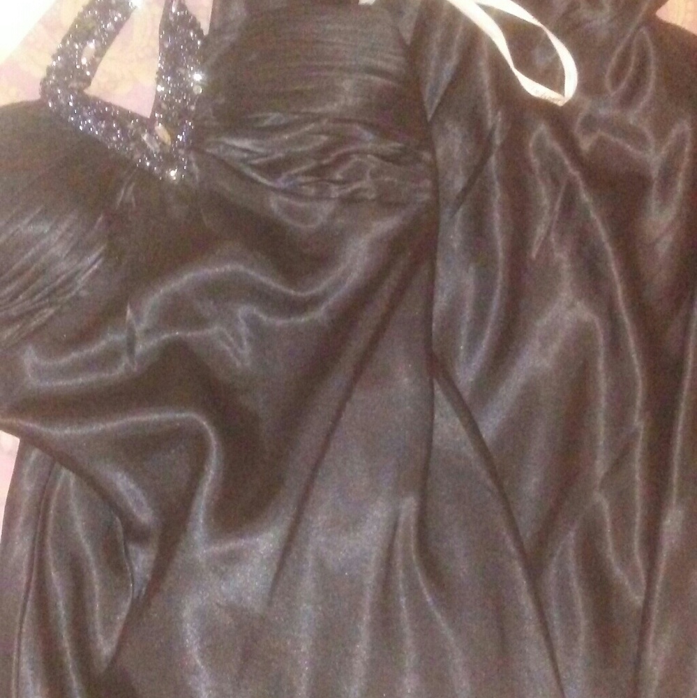 Semi formal halter gown