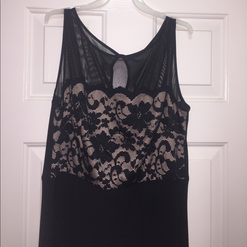 LONG BLACK ELIZA DRESS