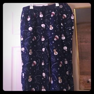 Snowman Sleeping Pants, no damage