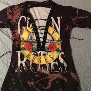 GUNS N ROSES CHOCKER TOP