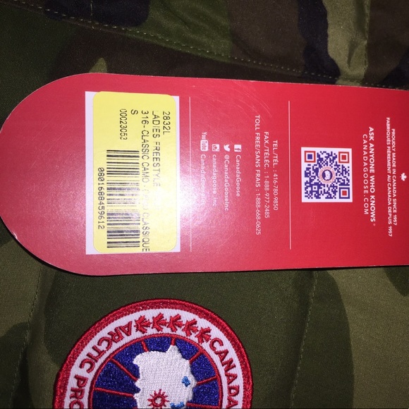 NWT Canada Goose Women's Freestyle Camo Vest Small - Picture 6 of 7