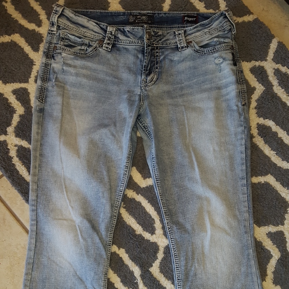 ******SOLD******Silver SUKI mid baby boot 34x35