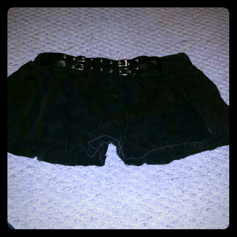 Royal Bones Punk Mini Skirt