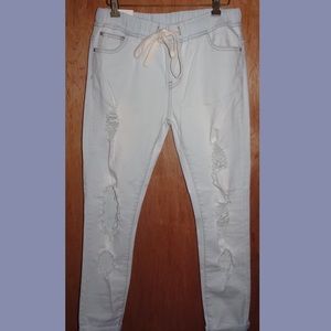 Fashion Nova Distressed Denim Ripped Jeans