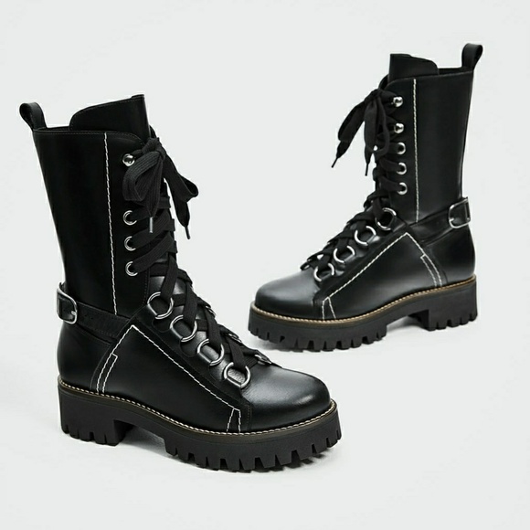 Zara Shoes - Zara leather boots (1153)