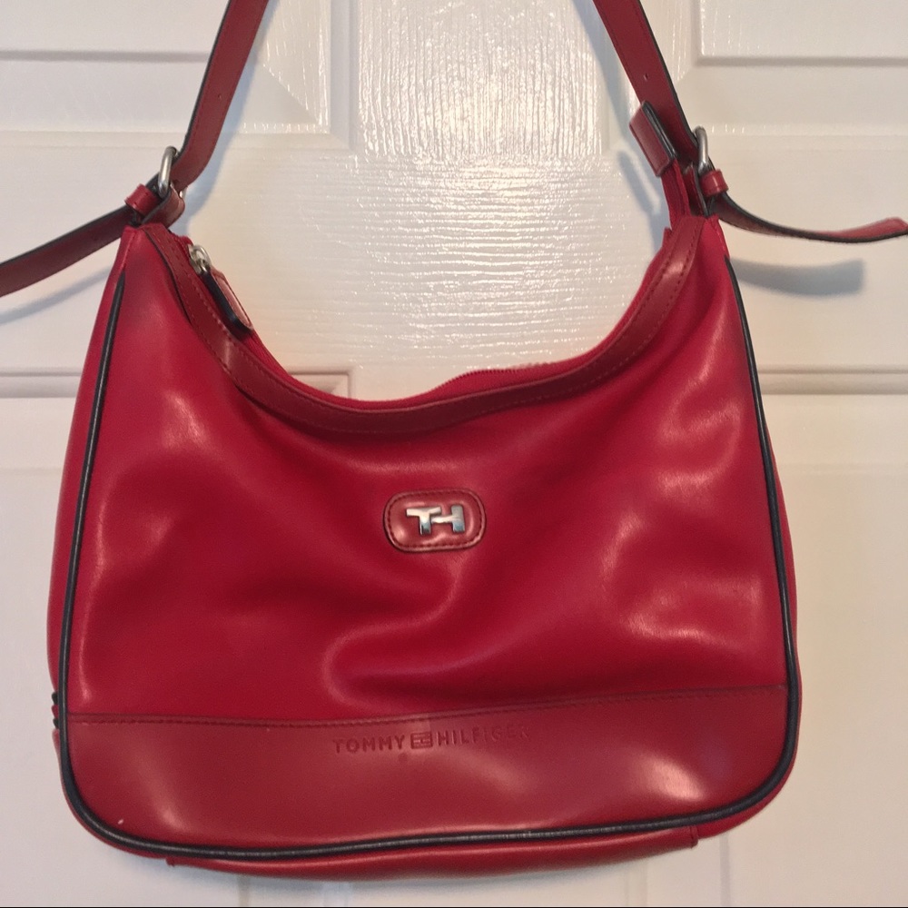 Tommy Hilfiger Red Vintage Purse