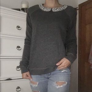 🌸Grey Abercrombie and Finch Sweater🌸