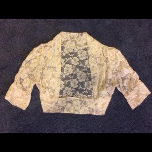 Forever 21 lace shrug