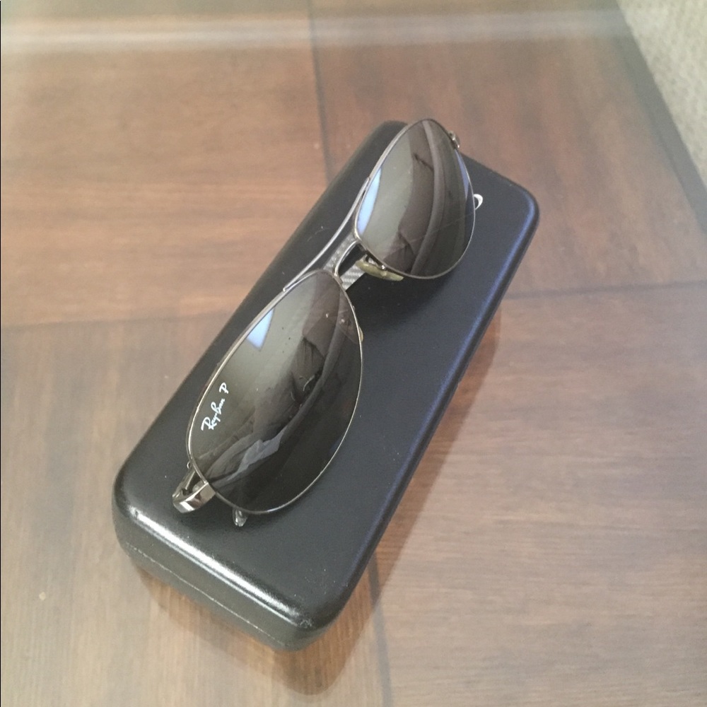 Mirror tint Rayban aviators