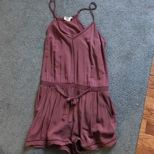 anthropologie romper xs