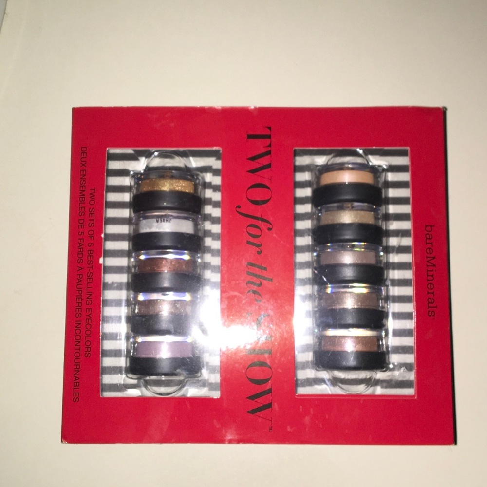 bareMinerals eye shadow pack - 10 shades