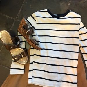 Striped crop top