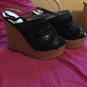 Super cute high wedges!