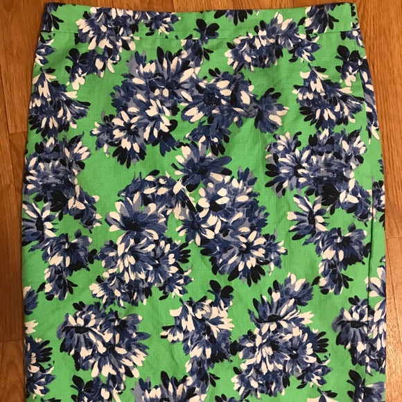 J.Crew Factory Basketweave Pencil Skirt in 🌸 sz10 - Picture 2 of 7
