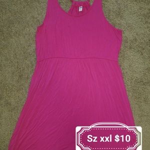 Pink target dress size xxl