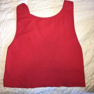free people seamless crop tank top