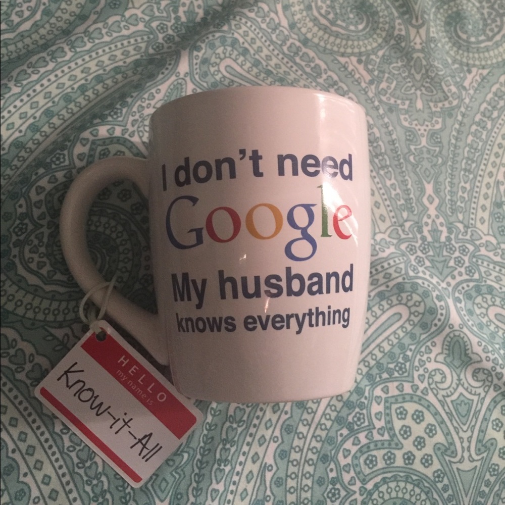 I don't need Google Coffee Mug