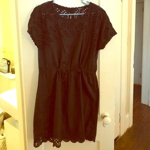 Madewell Eyelet Dress with tie waist