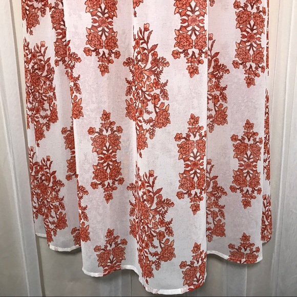 Soieblu Halter Maxi Dress Sheer with Lace up back - Picture 5 of 8