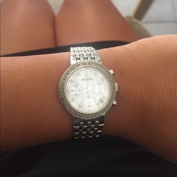 Women\'s stainless steel Bulova watch main image 4