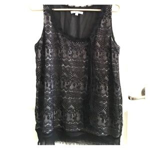 Black Sleeveless Blouse