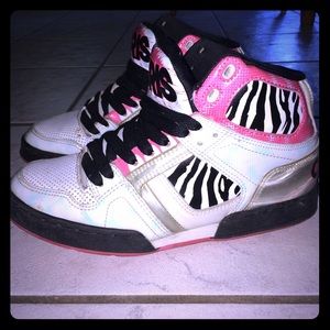 Zebra Osiris high top sneakers