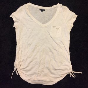 American eagle White tee